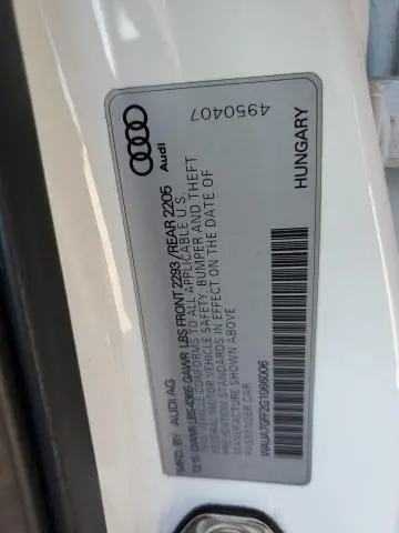 2016 AUDI A3 PREMIUM