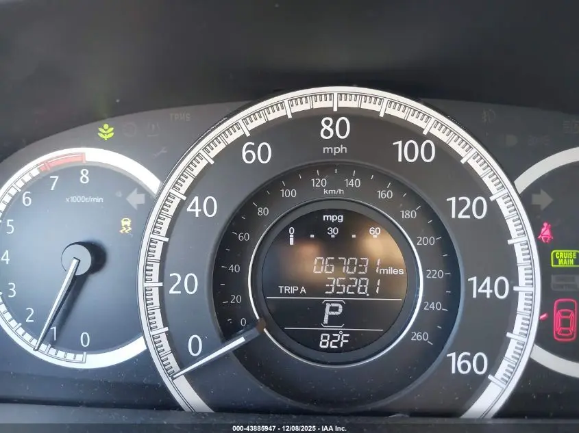 2015 HONDA ACCORD LX