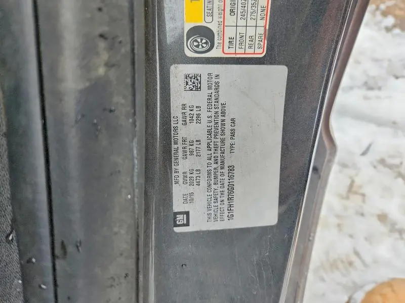 2016 CHEVROLET CAMARO SS  