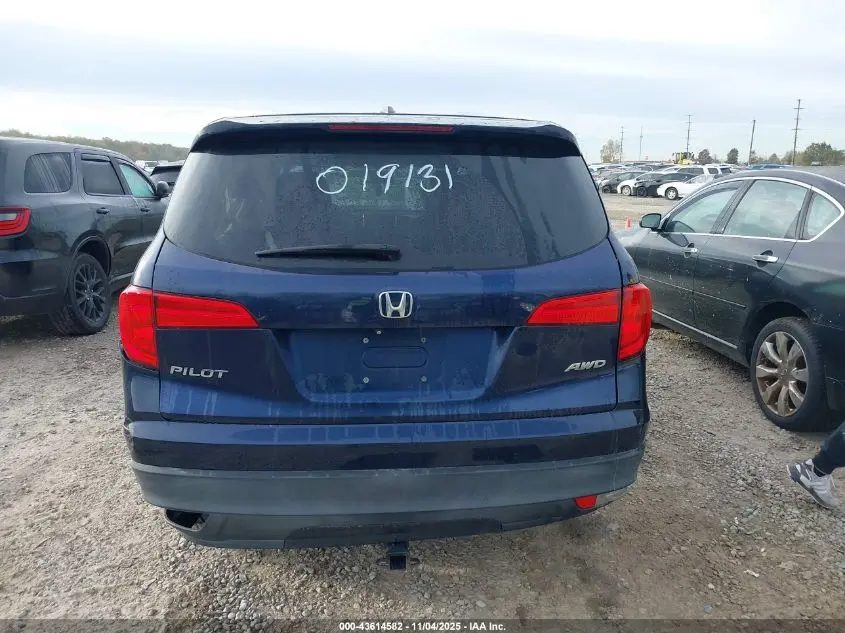 2016 HONDA PILOT EX-L