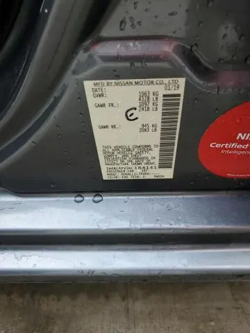 2019 NISSAN ALTIMA PLATINUM  