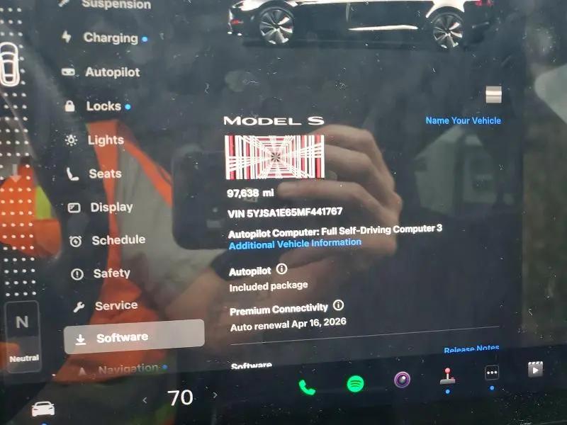 2021 TESLA MODEL S   