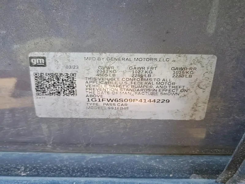 2023 CHEVROLET BOLT EV 1LT  