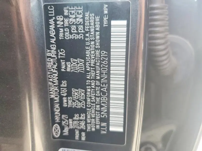 2022 HYUNDAI TUCSON SEL  