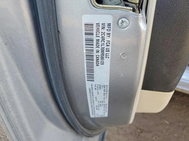 2021 CHRYSLER PACIFICA HYBRID TOURING L  