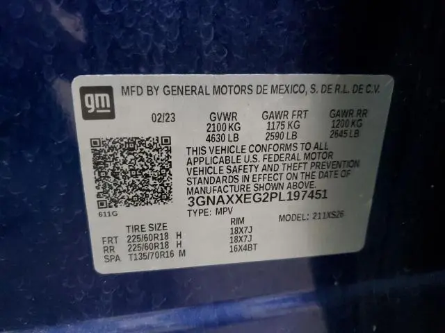 2023 CHEVROLET EQUINOX PREMIER  