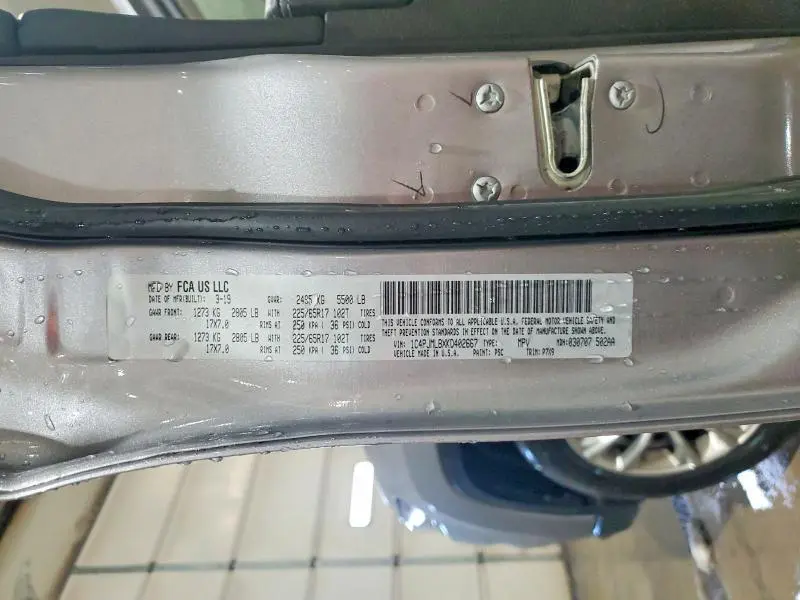 2019 JEEP CHEROKEE LATITUDE PLUS  