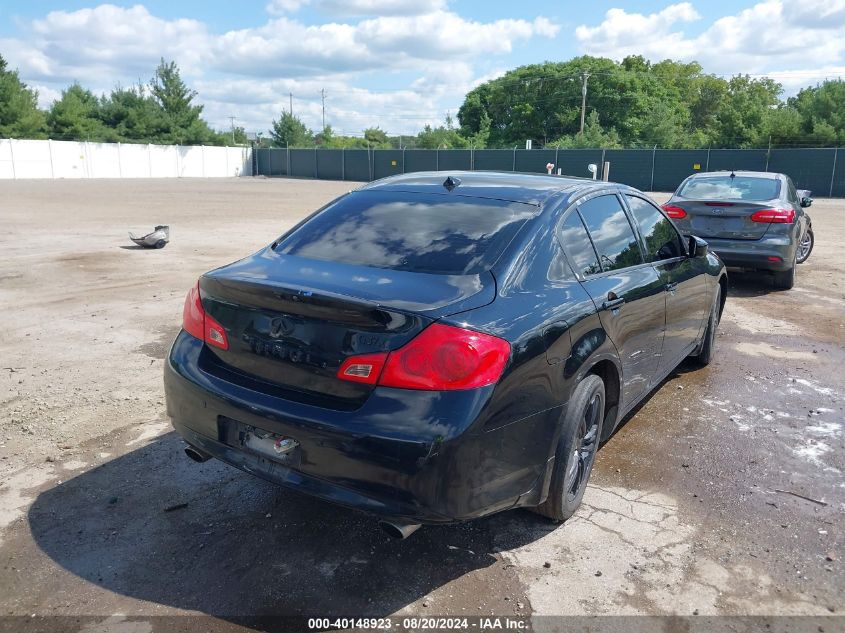 2011 INFINITI G37X  