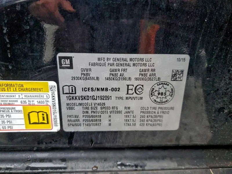 2016 GMC ACADIA SLT-2  