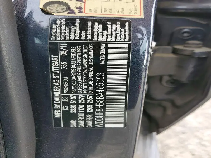 2011 MERCEDES-BENZ E 350 4MATIC  