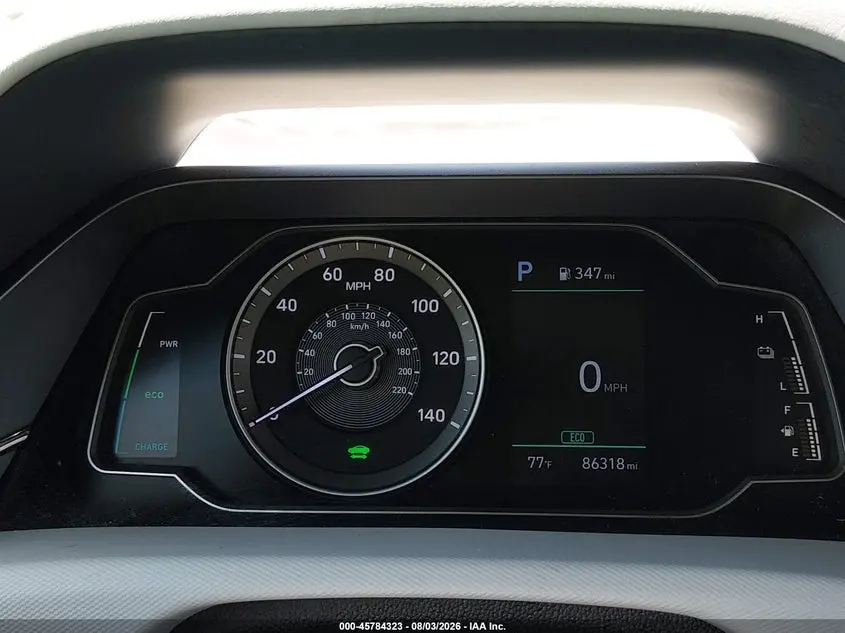 2020 HYUNDAI IONIQ HYBRID BLUE
