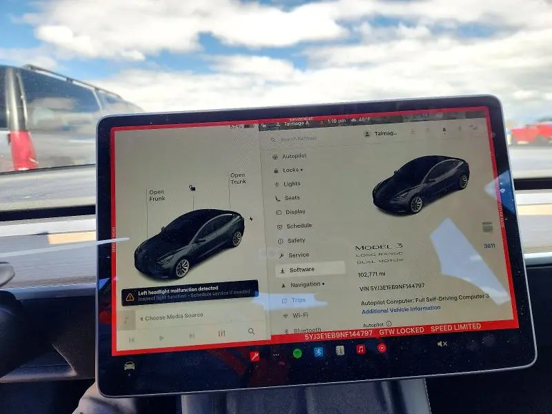 2022 TESLA MODEL 3   