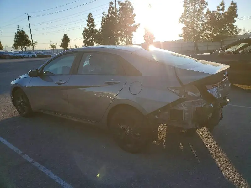 2022 HYUNDAI ELANTRA BLUE  