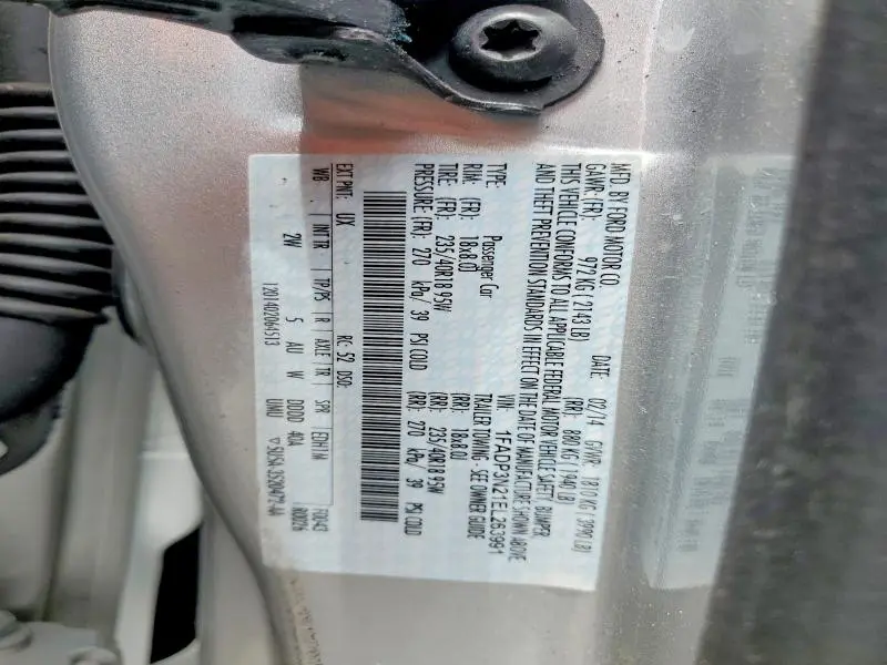 2014 FORD FOCUS TITANIUM  