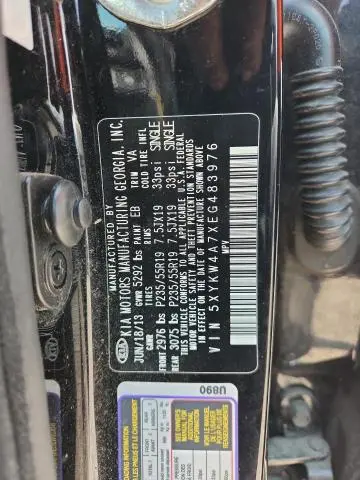 2014 KIA SORENTO SX LIMITED  