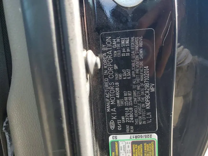 2011 KIA SPORTAGE LX  
