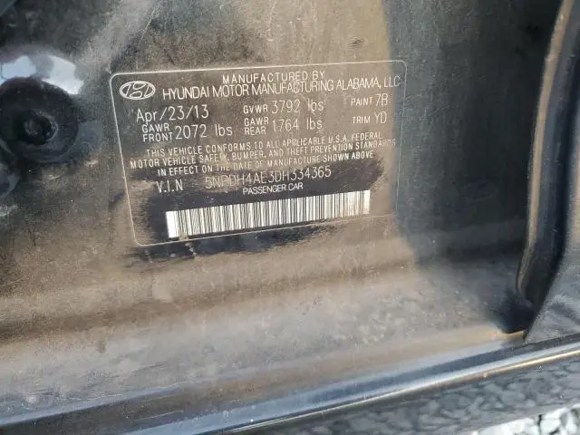 2013 HYUNDAI ELANTRA GLS  