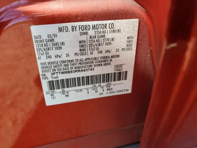 2024 FORD MAVERICK XL  