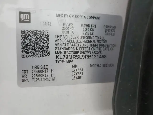 2024 CHEVROLET TRAILBLAZER LT  