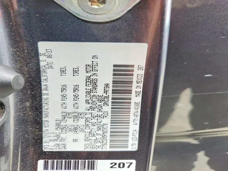 2023 TOYOTA TACOMA SR5 V6  