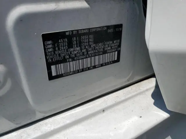 2019 SUBARU LEGACY 2.5I PREMIUM  