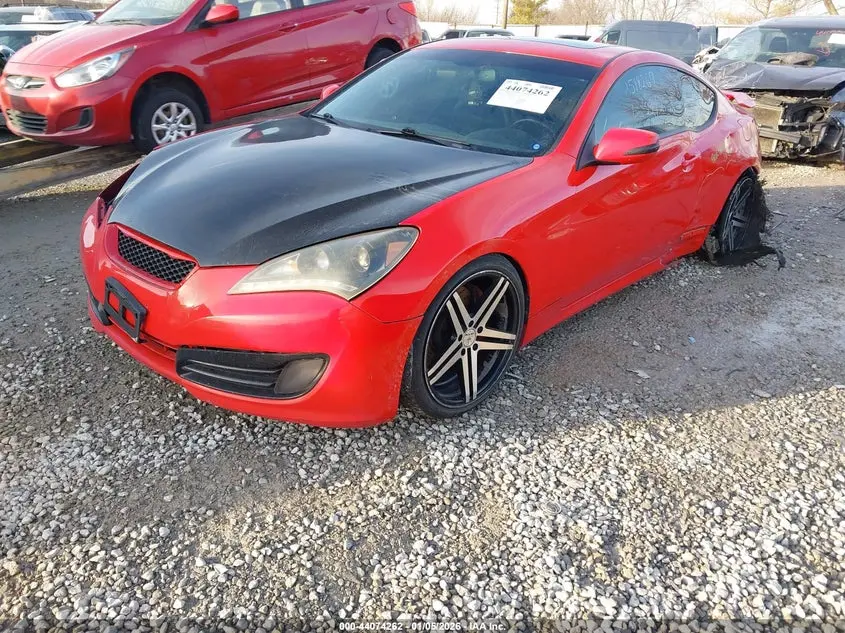 2011 HYUNDAI GENESIS 3.8 TRACK
