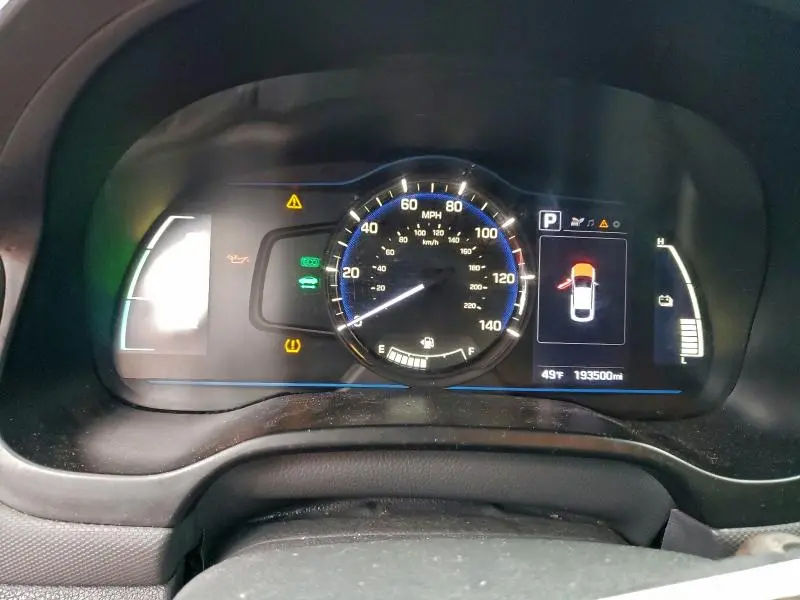 2019 HYUNDAI IONIQ BLUE  