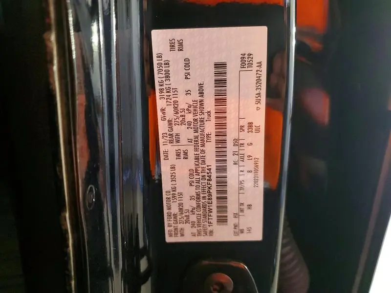 2023 FORD F150 SUPERCREW  