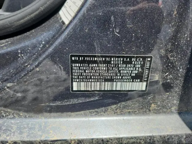 2021 VOLKSWAGEN JETTA S  