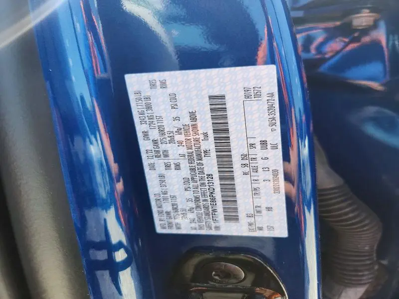 2023 FORD F150 SUPERCREW  