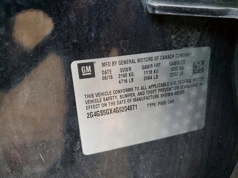 2016 BUICK REGAL PREMIUM  