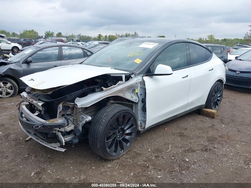 2022 TESLA MODEL Y PERFORMANCE DUAL MOTOR ALL-WHEEL DRIVE