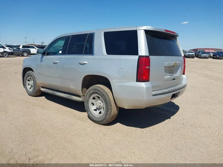2017 CHEVROLET TAHOE COMMERCIAL FLEET