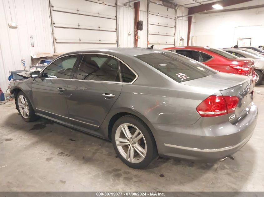 2013 VOLKSWAGEN PASSAT 2.0L TDI SEL PREMIUM