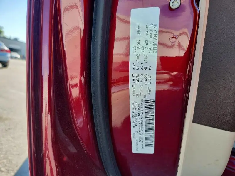 2017 CHRYSLER PACIFICA TOURING L PLUS  