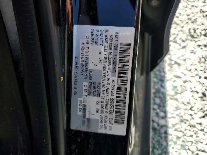 2020 MAZDA 6 TOURING  