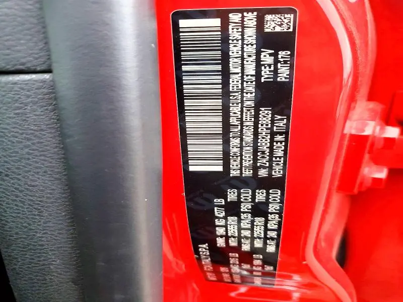 2017 JEEP RENEGADE LATITUDE  