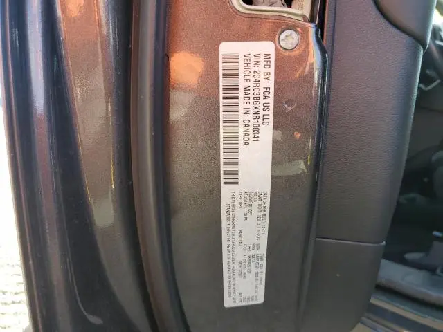 2022 CHRYSLER PACIFICA TOURING L  