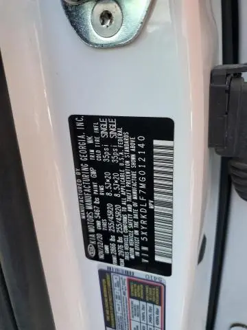 2021 KIA SORENTO SX  