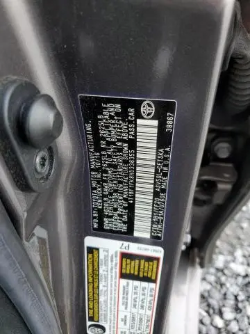 2017 TOYOTA CAMRY LE  