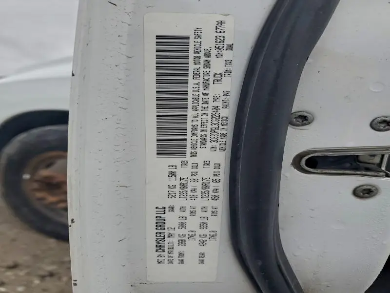 2012 DODGE RAM 3500 ST  