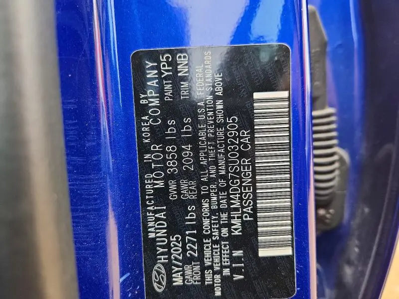 2025 HYUNDAI ELANTRA SEL SPORT  