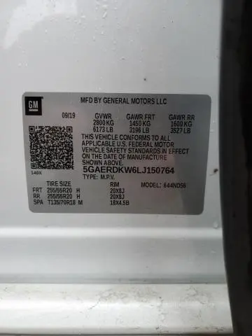 2020 BUICK ENCLAVE AVENIR  