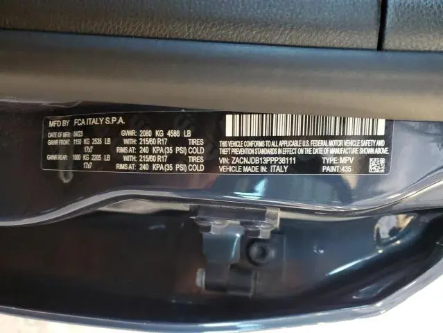 2023 JEEP RENEGADE LATITUDE  