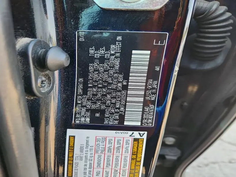 2010 LEXUS GX 460  