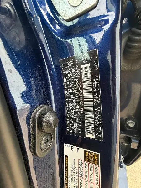 2015 TOYOTA PRIUS ONE  