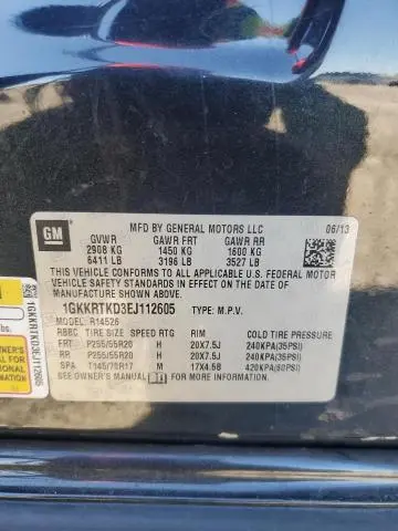 2014 GMC ACADIA DENALI  