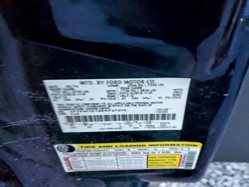 2014 FORD F150 SUPERCREW  