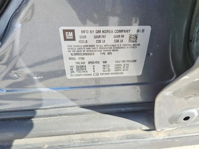 2021 BUICK ENCORE GX SELECT  