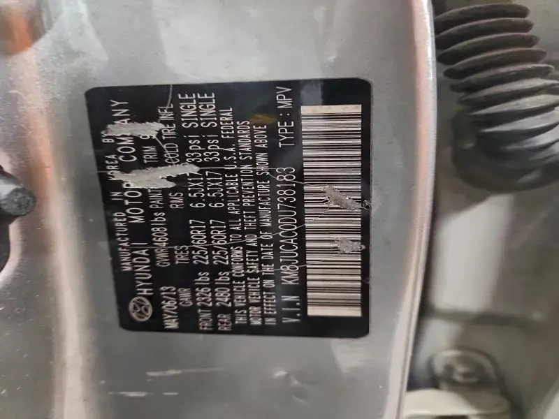 2013 HYUNDAI TUCSON GLS  